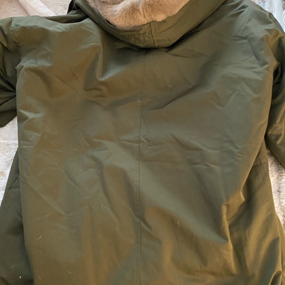 COPY - Lucky Brand Fur-Lined Puffer Coat in Olive - Picture 2 of 3